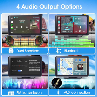 Premium Wireless CarPlay Screen with Backup Camera™